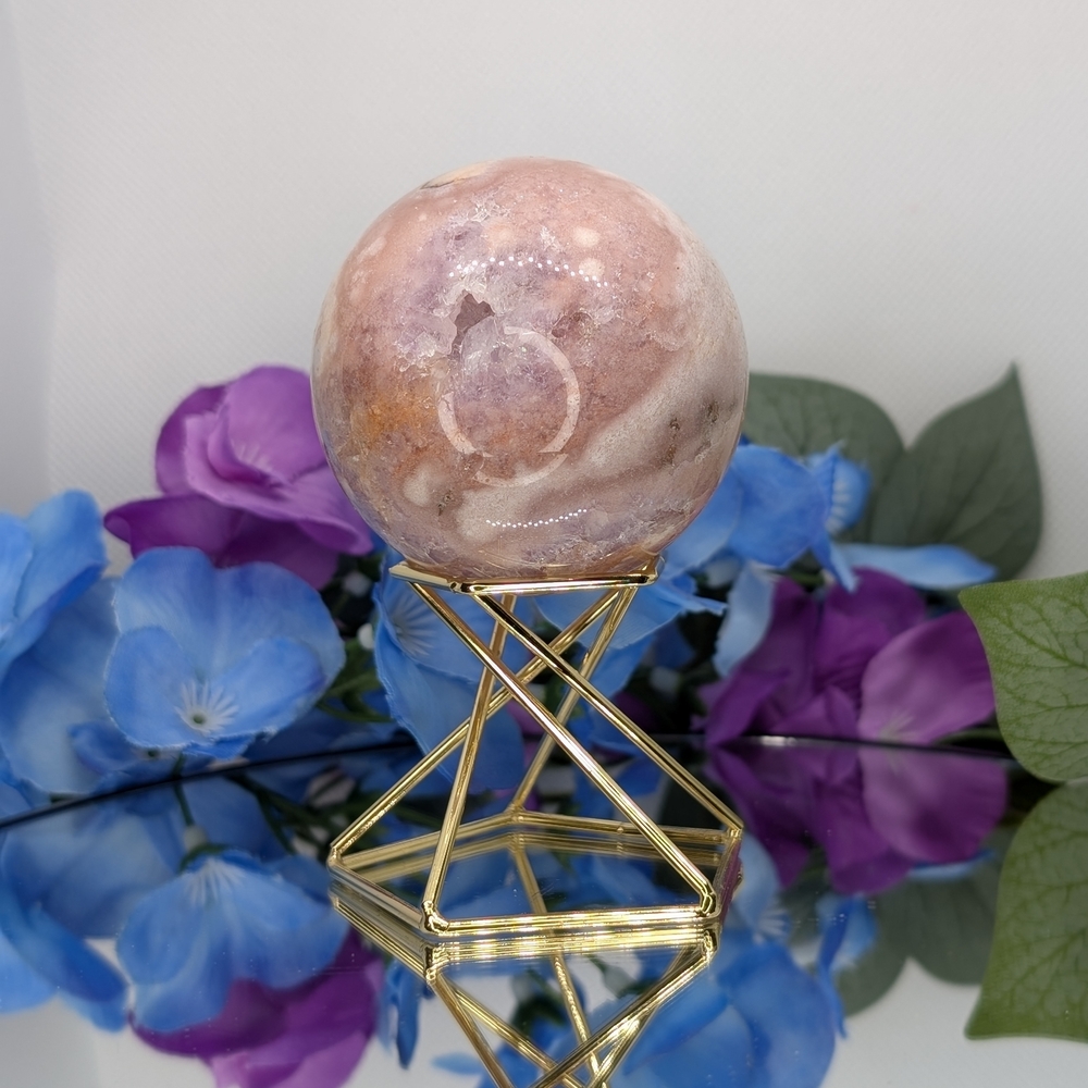 Pink Amethyst Sphere#4-55mm